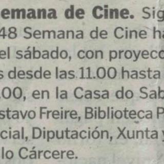 La Voz de Galicia, 23/09/2026