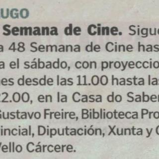 La Voz de Galicia, 25/09/2026